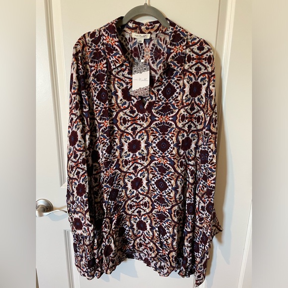 Simply Noelle - NWT Boho Print Tunic - Picture 1 of 7
